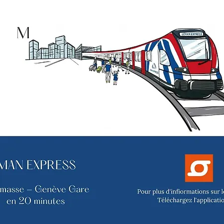 M018 Marquer T3 Proche Gare D'annemasse