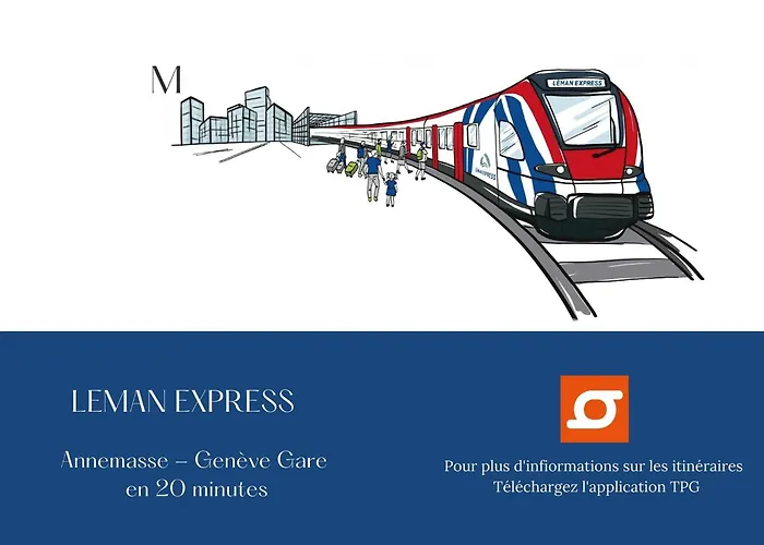 M018 Marquer T3 Proche Gare D'annemasse